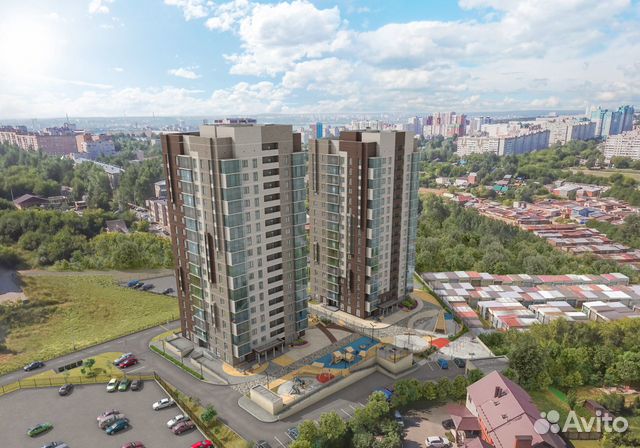 2-к квартира, 59 м², 3/17 эт. 2-к квартира, 59 м², 3/17 эт.