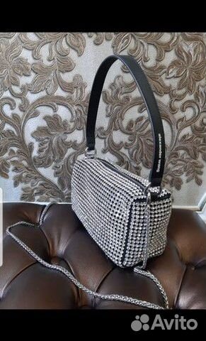 Сумка Alexander Wang Александр Ванг стразы
