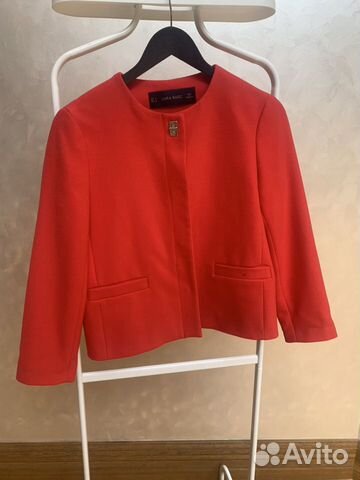 Пиджак Zara малиновый