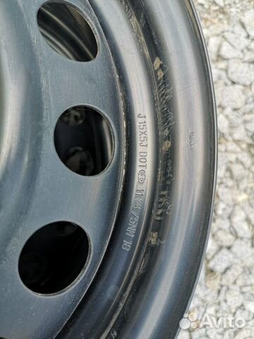 Диски штампованные Toyota 4x100 R15 Диски штампованные Toyota 4x100 R15