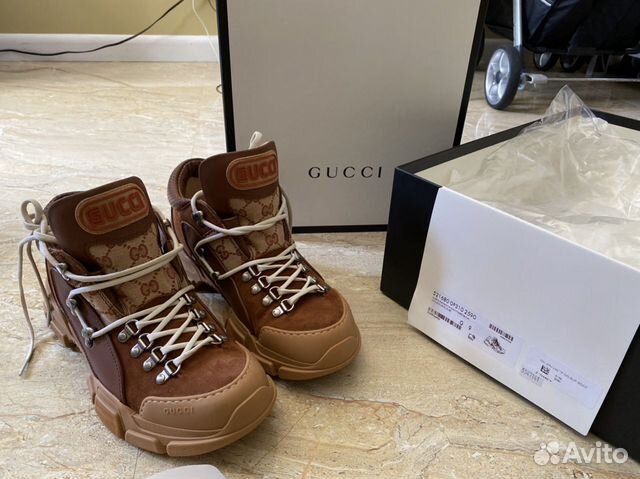 Ботинки Gucci Flashtrek Ботинки Gucci Flashtrek