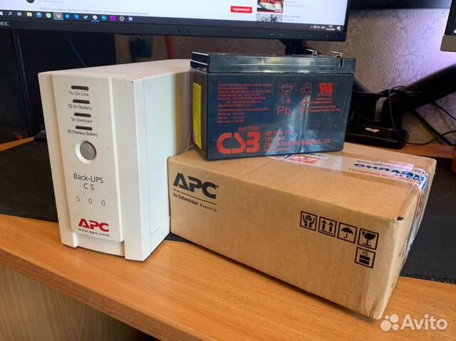 Ибп APC Back-UPS 500