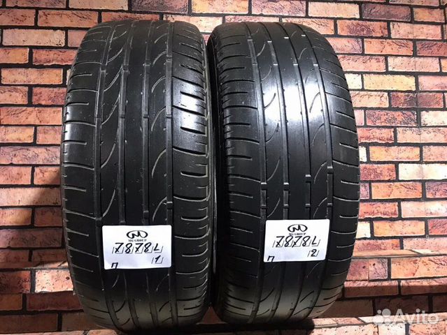 Летние шины бу 235/55/17 bridgestone dueler