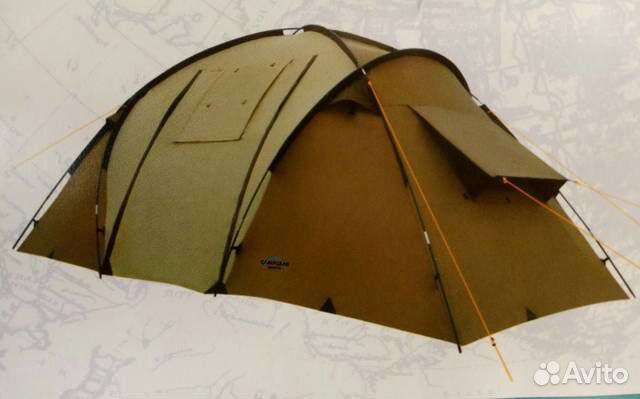 Палатка CampSports Travel Voyager 4 двухкомнатная