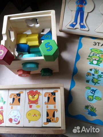 Деревянные игры-игрушки