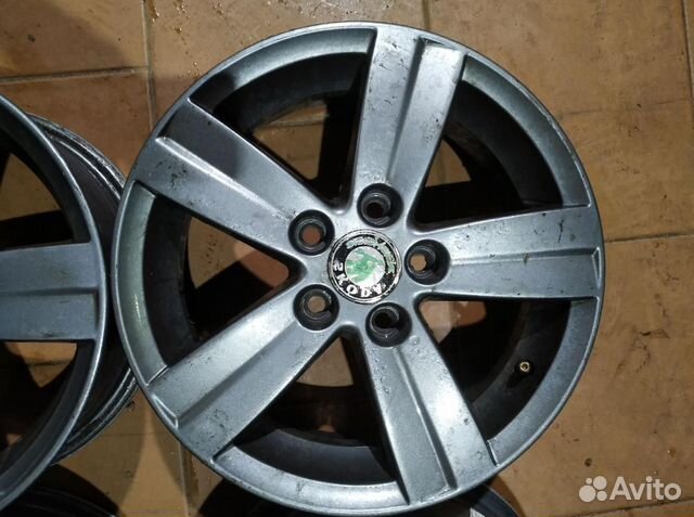 Диски бу литые R14 P на Skoda Volkswagen Диски бу литые R14 P на Skoda Volkswagen