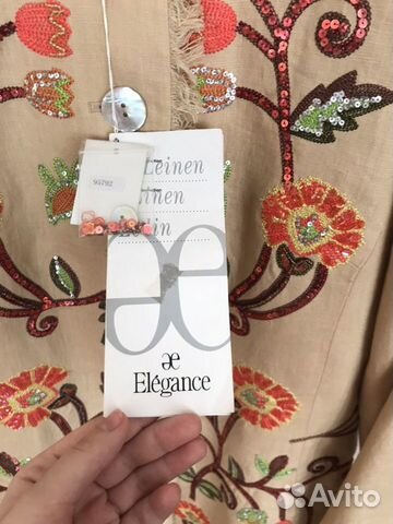 Летнее пальто Elegance лён Жакет Кардиган Летнее пальто Elegance лён Жакет Кардиган
