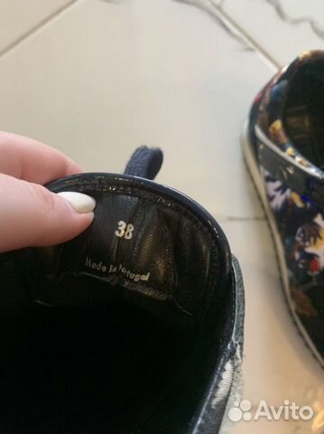 Кроссовки kenzo кеды размер 38 оригинал