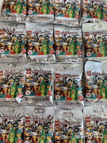 Lego minifigures 20 серия, полная серия - закрытая Lego minifigures 20 серия, полная серия - закрытая
