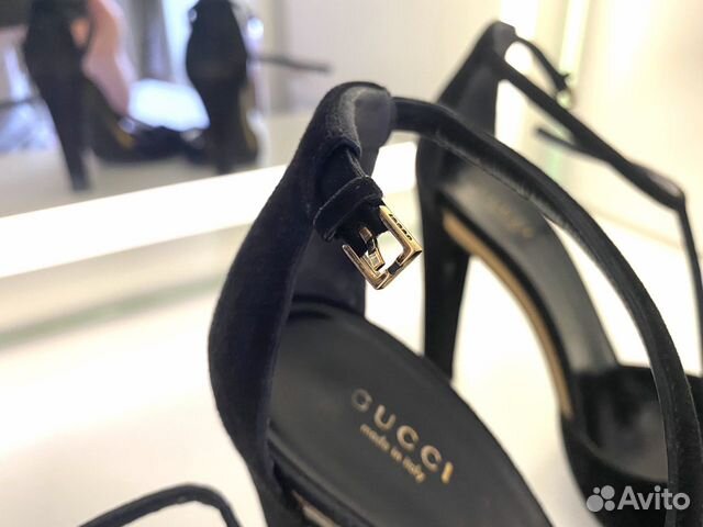 Gucci женские босоножки на каблуке оригинал Gucci женские босоножки на каблуке оригинал