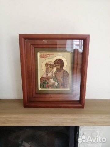 Рукописная икона 