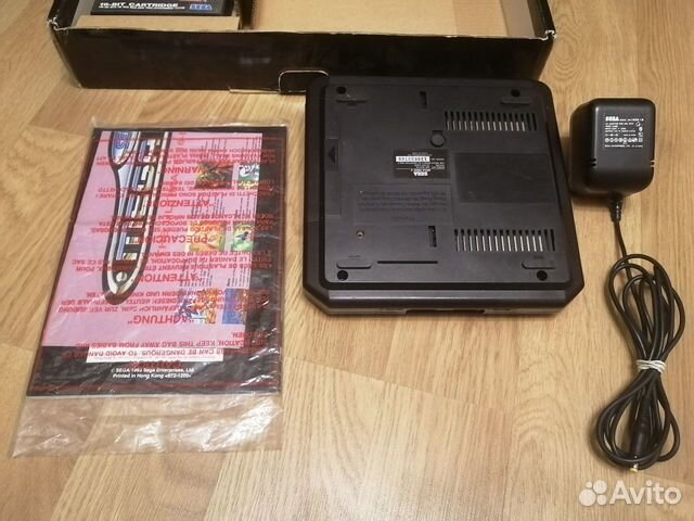 Sega Mega Drive II полный комплект