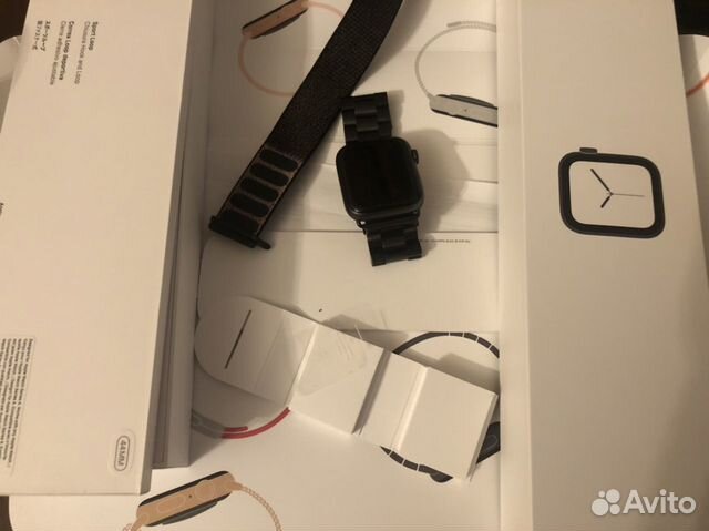 Apple Watch series 4 44mm Space Gray Aluminium Bla