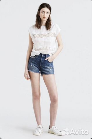 Шорты 501 High Rise Shorts Levi’s женские