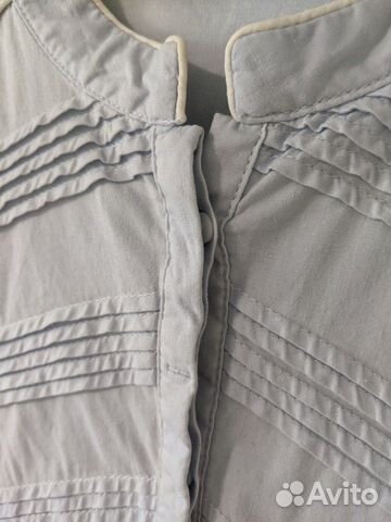 Рубашка женская светло-голубая офисная Рубашка женская светло-голубая офисная