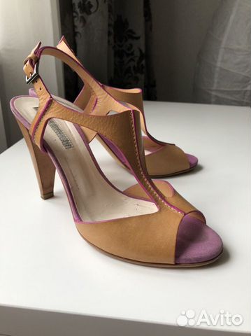 Босоножки кожаные Grey Mer, 37 размер Босоножки кожаные Grey Mer, 37 размер