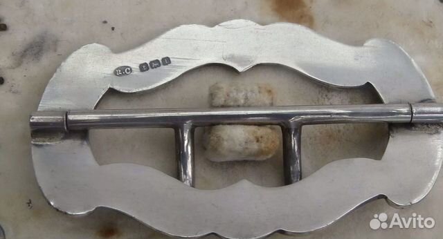 Антиквариат 1910 год серебро эмаль Англия