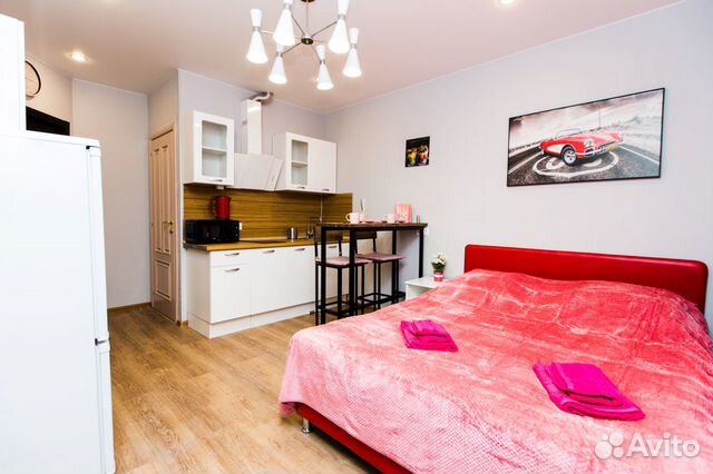 

Квартира-студия, 25 м², 1 кровать