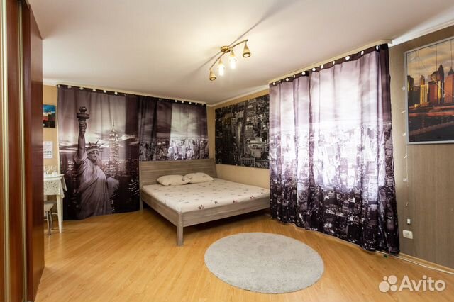 

1-к. квартира, 38 м², 2 кровати