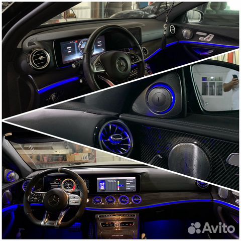 Тюнинг салона Mercedes W213W222W205W166W167