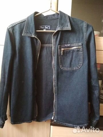 Рубашка джинсовая