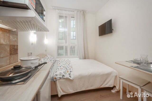 

Квартира-студия, 16 м², 1 кровать