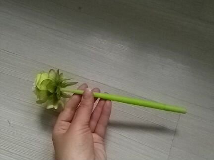 Ручка гелиевая в форме цветка