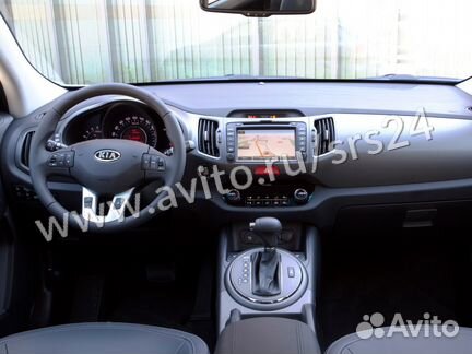 Торпеда Kia Sportage III панель приборов
