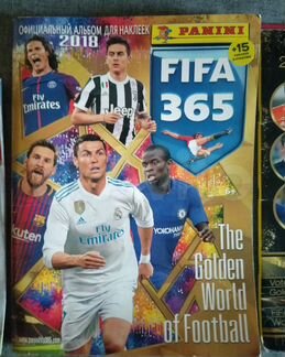 Журналы с наклейками panini fifa