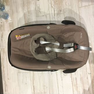 Автолюлька maxi cosi pebble с адаптерами