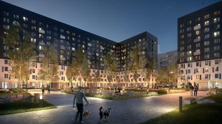 2-к квартира, 73.1 м², 11/14 эт.