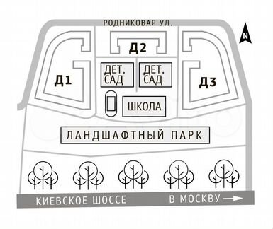 3-к квартира, 79 м², 4/22 эт.