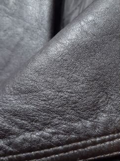 Кожанное пальто