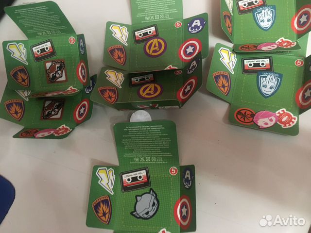Начивки пятерочка Marvel обмен