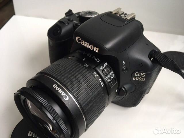 Canon 600d kit 18-55mm фотоаппарат
