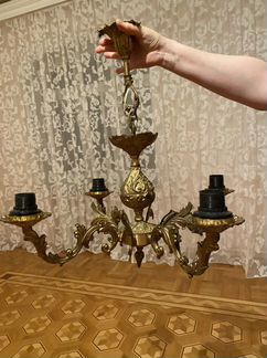 Бронза люстра СССР