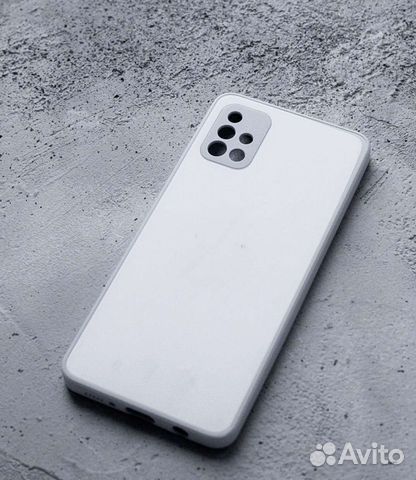 Стеклянный чехол для Samsung Galaxy A71