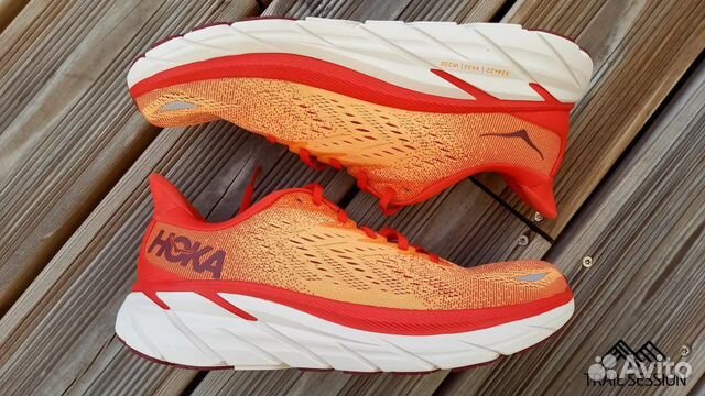 orange hoka