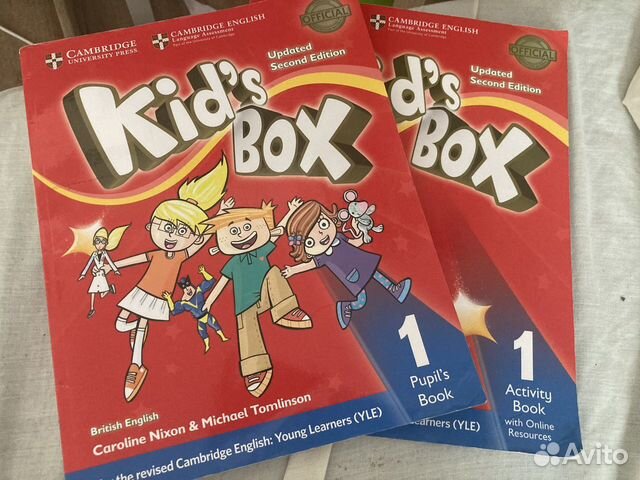 Kids box 1 учебник английский язык+рабочая тетрадь купить в Мурино ...
