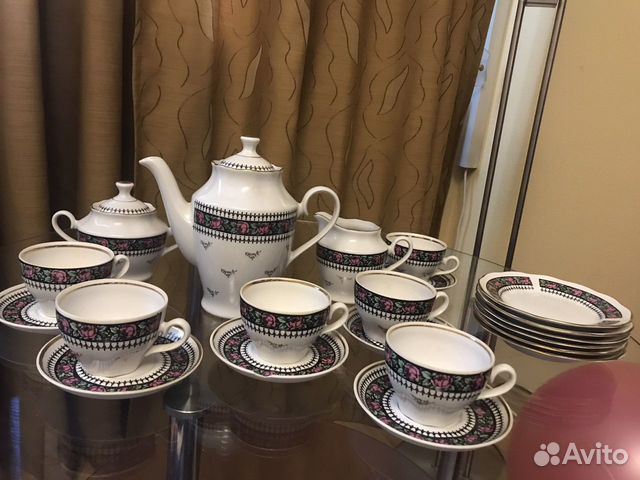 Сервиз чайный/кофейный RPR Рига СССР