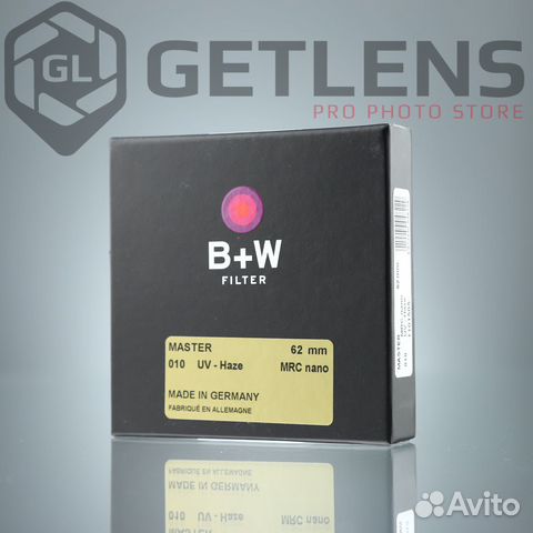 B+W 010 UV-Haze MRC Nano Master Filter (62mm)