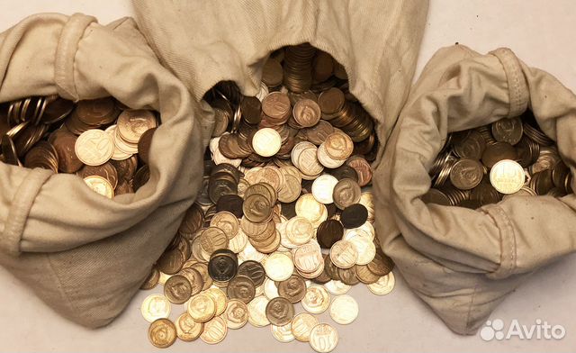 Советские монеты килограммами