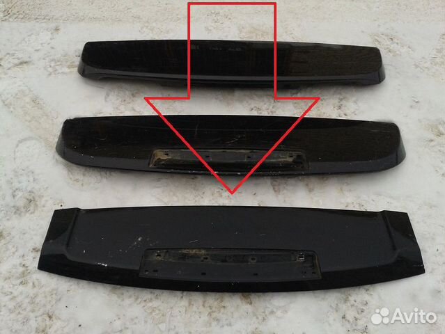 Range Rover Vogue 3 L322 задний спойлер дорестайл