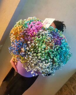 Цветочная композиция Гипсофила Букеты Цветы