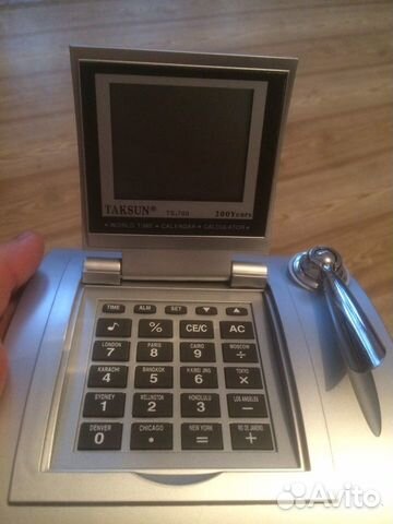 Калькулятор будильник, календарь taksun TS - 700
