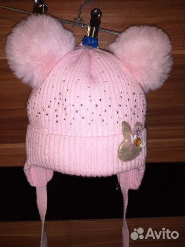 Шапка зимняя детская