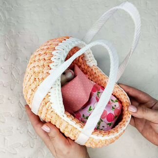 Кровать игрушечная для куклы с постелью не икеа