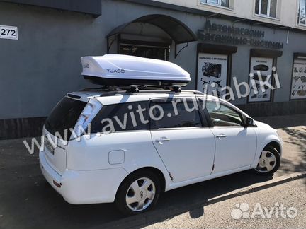 Автобокс 390 л на крышу Чери универсал