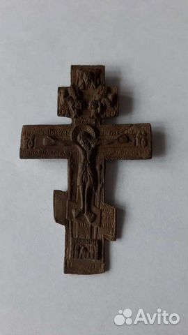 Крест киотный старинный