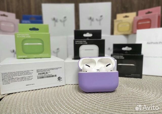 Airpods Pro (Шум+Прозрачность, 160+ отзывов)